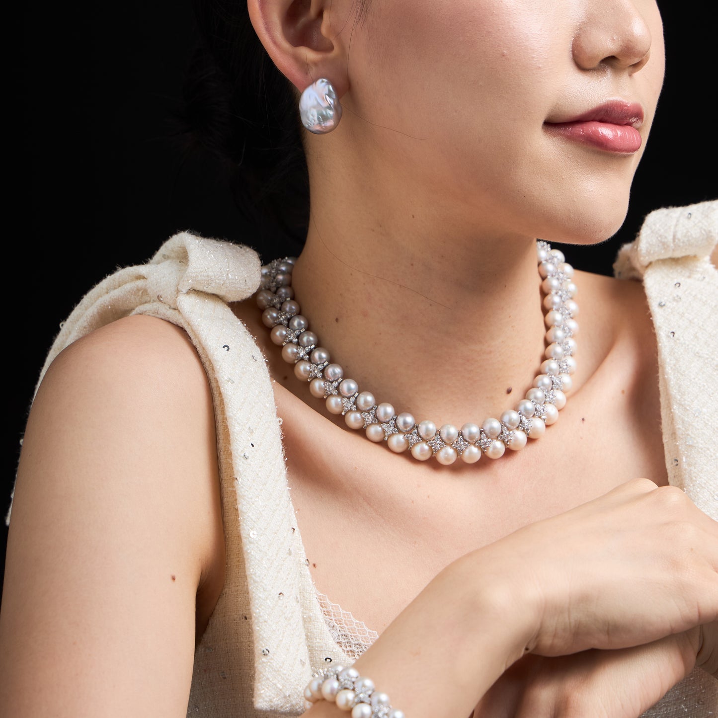Freshwater Baroque Pearl Earrings