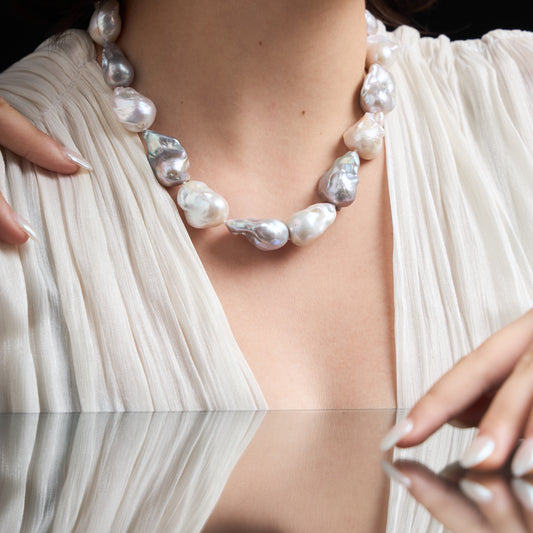 Freshwater Baroque Pearl Necklace