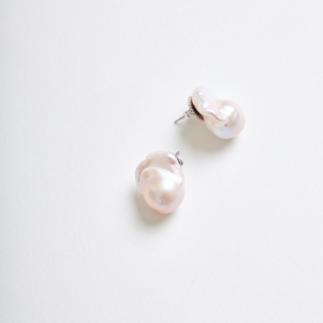 Freshwater Baroque Pearl Earrings