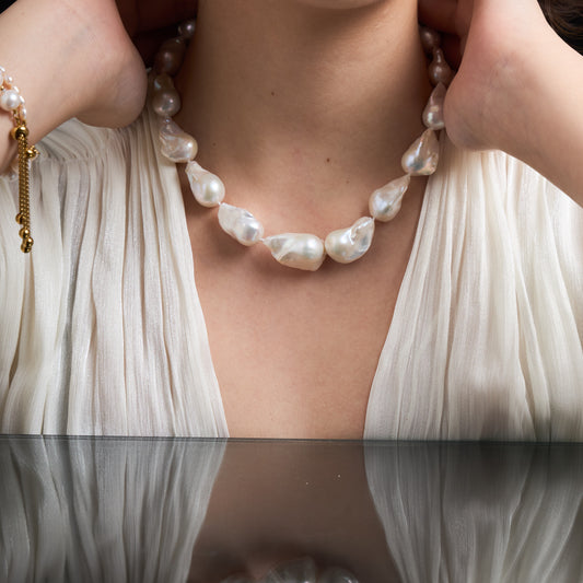 Freshwater Baroque Pearl Necklace