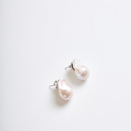 Freshwater Baroque Pearl Earrings